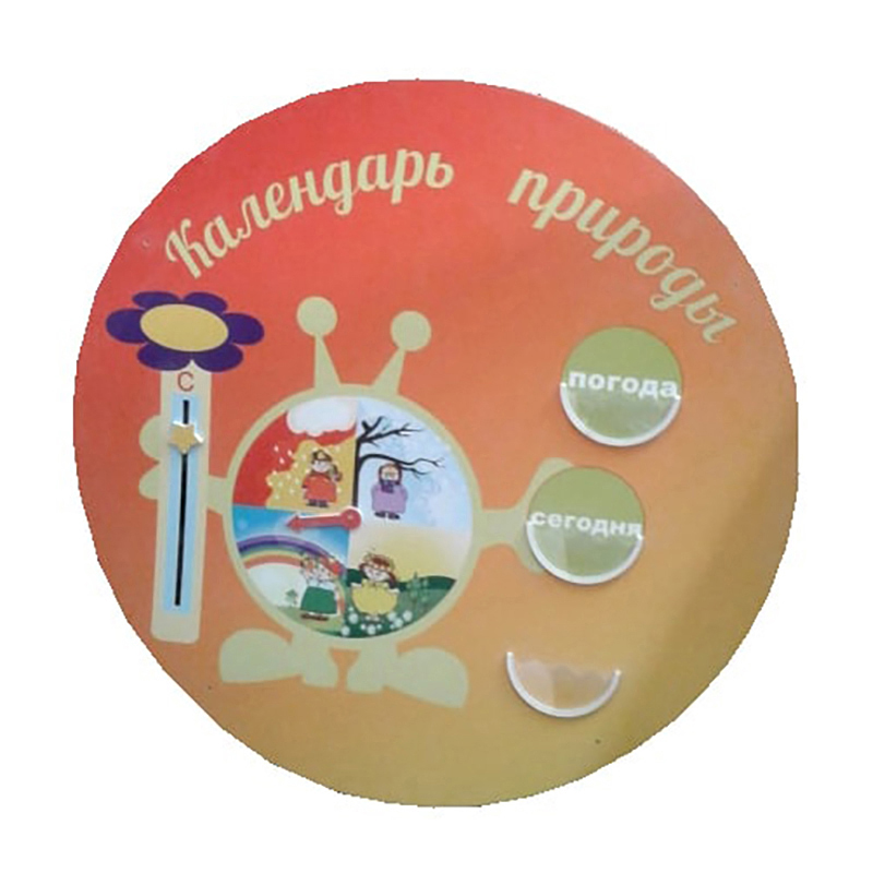 Панель "Календарь природы + карточки"